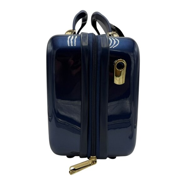 Triforce Elite Performance Travelware Hard Shell Beauty Case Navy Blue NEW - Picture 8 of 14
